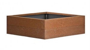 Modulaire Bloembak Corten 28cm Hoog, Stel Zelf Uw Bloembak Samen! A. van Elk BV